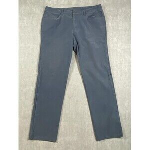 Lululemon Pants Mens 38 Blue ABC Classic Five Pocket Straight Leg Slim Chino